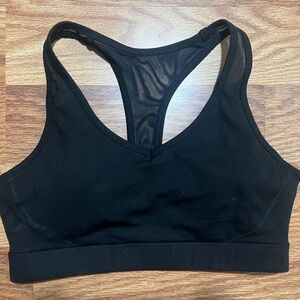 Black Medium Support Reebok Sports Bra Size Medium